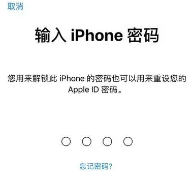 海陵苹果15维修网点分享iPhone 15六位密码怎么改四位 