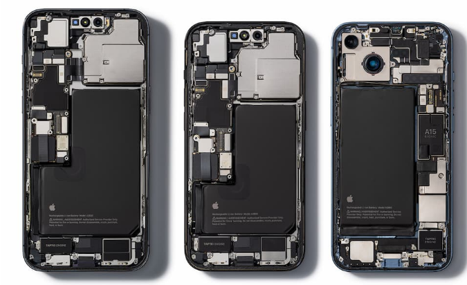 海陵apple维修服务分享iPhone内部构造为什么比安卓更精致