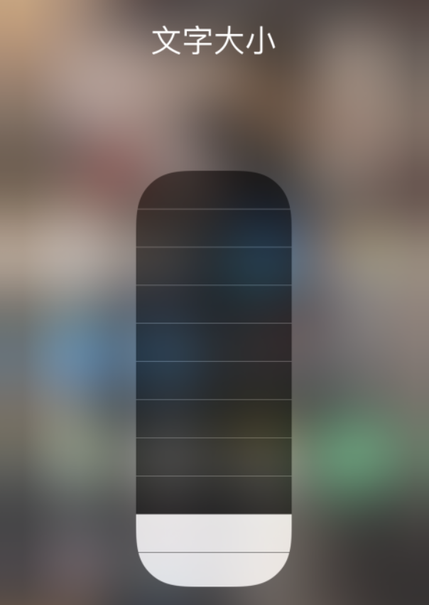 海陵苹果手机维修分享小技巧：在 iPhone 控制中心快速调节字体大小 