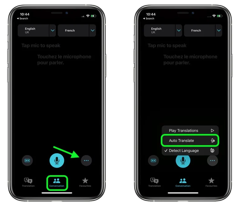 海陵苹果手机维修分享iOS 15 “翻译” App 新改进 