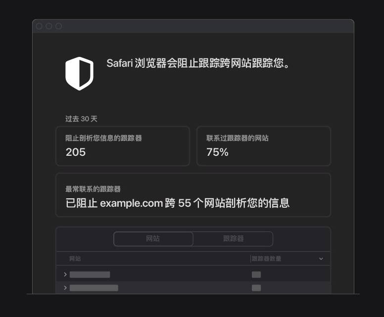 海陵苹果手机维修分享如何在 Safari 浏览器中查看和打开隐私报告 